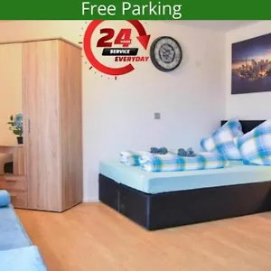 Apartament Ruhige Im . Private Parkplatz ,balkon ,netflix, Norymberga